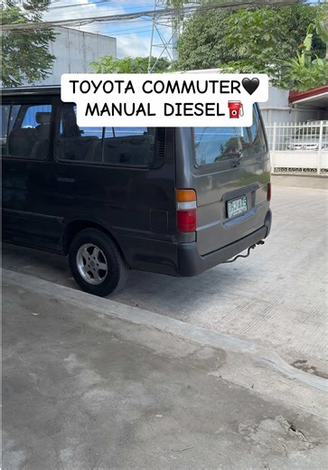 Murang Toyota Commuter para sa Bawat Boss
