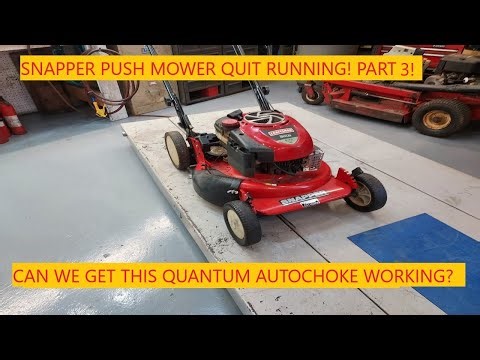 Snapper Push Mower Part 3! | Is This Quantum Engine Any Good?
