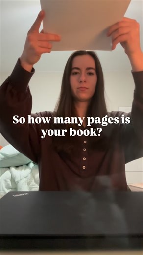 Elizabeth Talbott on Instagram: "It’s a lot of pages… The best books are more than 300 pages long. #yafantasybooks #fantasy #fyp #books #authorlife"