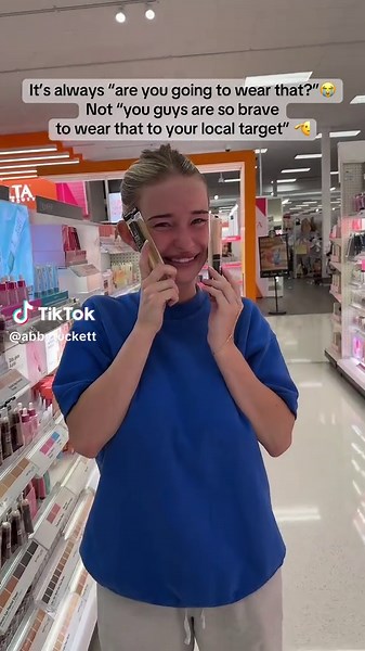 If you saw us at target last night, no you didn’t. TikTok chose the sound #outfitinspo #ootd #targetfinds #targethaul #outfit