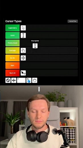 The ultimate cursor types tier list