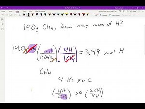 CHEM100 8 5 chemical formula as conversion factors