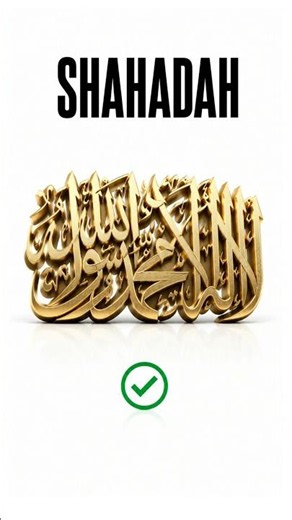 Five Pillars of Islam Explained in 30 Seconds | What Every Muslim Believes #shorts #islam #muslim