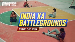 The wait is now over for India's very own game! It is here, for you! 🤩 BATTLEGROUNDS MOBILE INDIA'S OFFICIAL LAUNCH! 👉PLAY NOW https://bit.ly/BATTLEG_FB Squad up with your friends, family and join the India Ka Game!❤️ #BATTLEGROUNDSMOBILEINDIA #INDIAKAGAME #INDIAKABATTLEGROUNDS #DOWNLOADNOW | Battlegrounds Mobile India