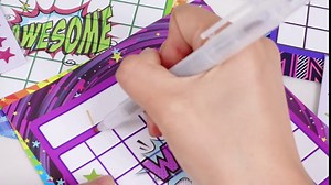 Colarr 100 Pieces Sticker Chart Behavior 10 Designs Chart Incentive at Home Reward Chart with 2800 Colorful Star Stickers