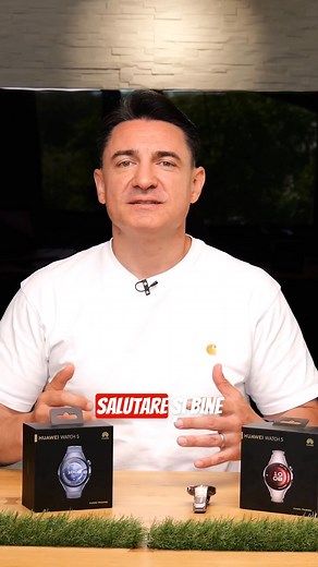 40K views · 140 reactions | ⌚ A apărut noul Huawei Watch 5 și da, e...