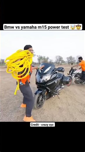 vs Yamaha m15 power test #bmwyahama #bnw #mt15 #shorts