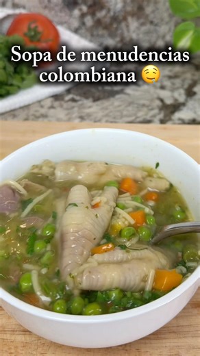 Sopa de menudencias colombiana hecha en casa 🤤🔥