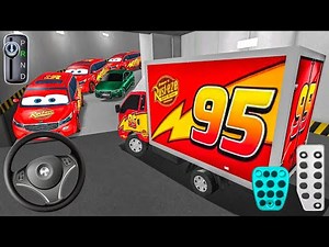 New McQueen Truck Stuck in Parking Garage - 3D Driving Class - Car Game - 3D Driving Class 2026