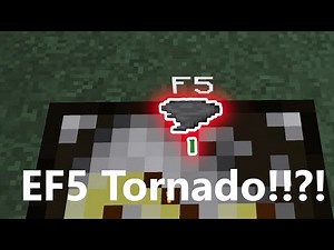 Minecraft Tornado Survival S1 EP12: EF5 TORNADO!!?!!?