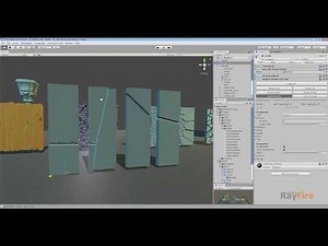 RayFire for Unity. Shatter. 11 Decompose