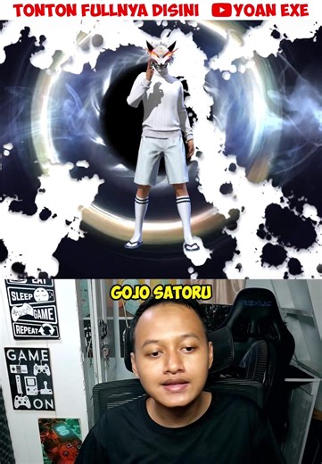 Spin Animasi Gojo Satoru dalam Free Fire