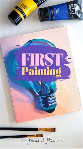 My First Canvas at 40. Is it too late?