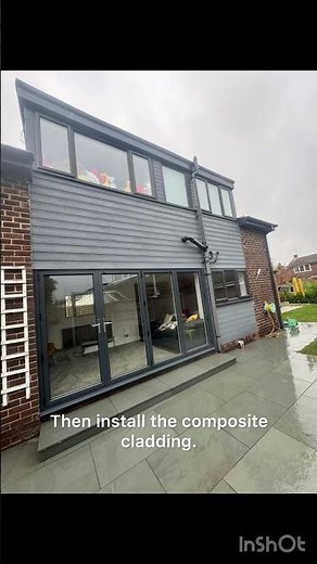 How to install Composite cladding