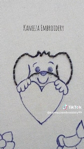 Kaneeza Embroidery on TikTok