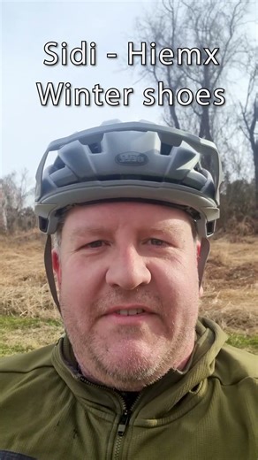 New shoe - Sidi winter shoes #cycling #winterride #mountainbike