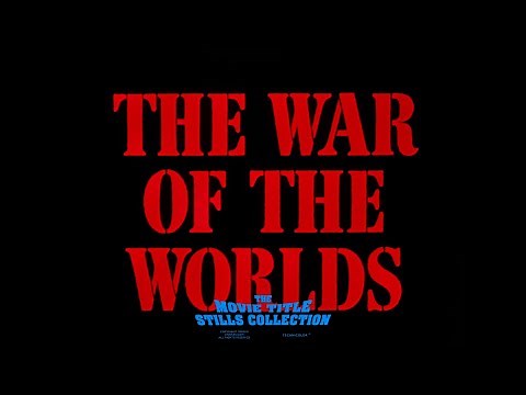 The War of the Worlds (1953) title sequence