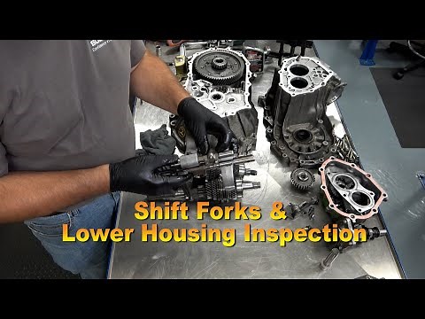 Toyota Manual Transaxle (5) Shift Fork and Lower Housing