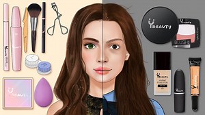 3.6K views · 89 reactions | Makeup Transformation Animation | YBeauty ASMR | Cosmetic Up | Facebook