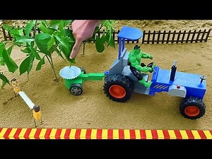 DIY Mini Tractor Tree Cutter Machine | Mini Science Project