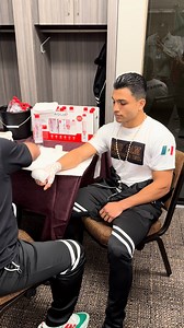Armando "Toro" Resendiz getting wrapped for battle #PlantResendiz | #CharloLaManna LIVE NOW on Prime Video: https://pbcham.ps/FightNightMay31 | Premier Boxing Champions