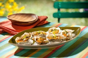 Grilled Low-Country Oysters