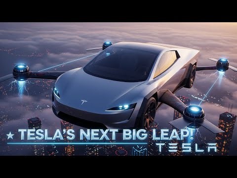 Tesla's Secret Plans For An Electric Flying Car #electricvehicle
