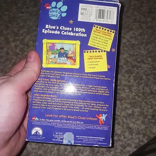 Blue's Clues: 100th Episode Celebration 2003 VHS Review