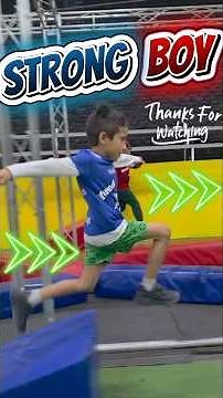 Can This Kid Beat the Obstacle Course?
