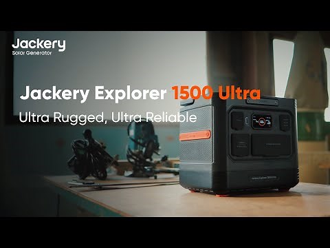 Jackery Explorer 1500 Ultra | Reengineered Power for Those Who Never Compromise