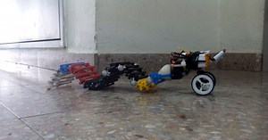 Single-motor bots crawl, swim and climb with a wiggle and a wave