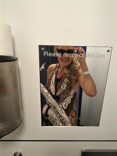 Sarah Sax on Instagram: "Backstage glamour 🤣 lipstick on my teeth + dress falling apart… living the professional sax players dream 😂🎷⁠ ⁠ Need live music with sax sparkle & possible wardrobe malfunction? 😜 I got you! ⁠ ⁠ ps Ive got a last minute opening for Nov and Dec Christmas Parties or birthdays or weddings or the opening of an envelope. Please just fill in my contact form www.sarahsax.co.uk/contact and I'll email you back with prices/packages (check your junk! I keep disappearing! It dri