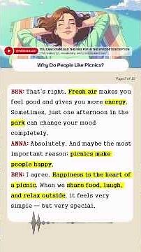 How to Talk About Picnics | Easy English Conversation for Beginners