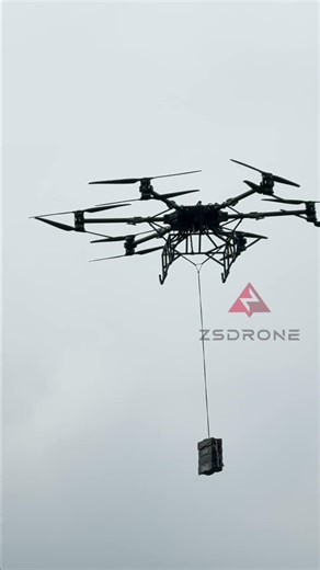 Ultra-Heavy Lift Drone with 200kg Payload Capacity #uav#dronevideo