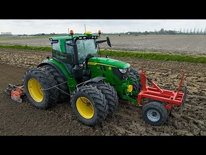 Spring tillage & planting 2023 | Vegetable growing in Holland | John Deere & Fendt | With AgriBrink