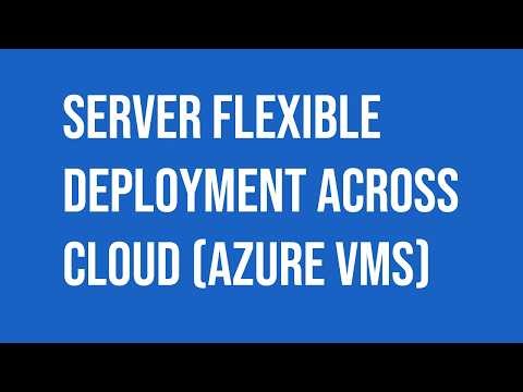 Microsoft Windows Server flexible deployment across cloud (Azure VMs).