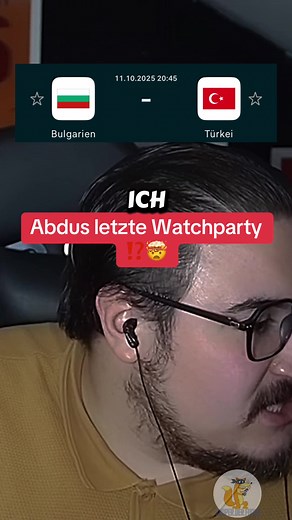 Abdus letzte Watchparty: Türken gegen Spanier