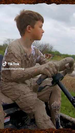 Tractor driving adventure time 🚜 Watch new episodes of Hudson's Playground: Mud Farm Mess Fest, only on Ryan and Friends Plus. Link in bio #hudsonsplayground #ryanandfriends #challenge #mud #farm #farmlife #tractor #kids #family #newshow
