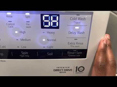 How to use the Delay Wash Feature on your Lg Washing Machine