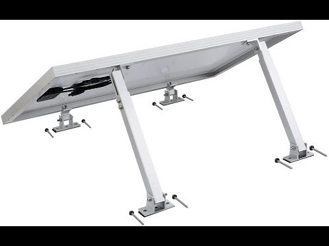 Adjustable Solar Panel Tilt Mount Brackets for Roof, RV, Boat | Corigy Solar