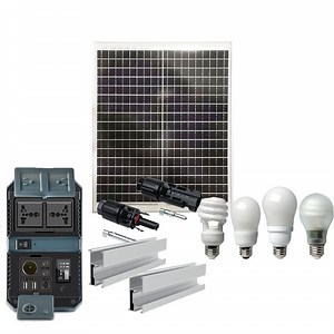 [Hot Item] 10W Mono Panel Solar with Power Inverter for Solar Home Lighting System