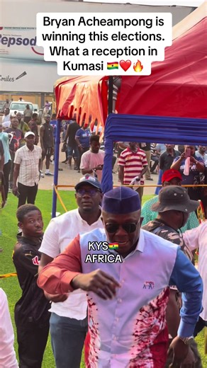 Kumasi Welcomes Dr. Bryan Acheampong with Joy