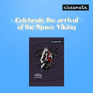 The Space Viking has just landed with loads of ❤️ and ⚡. Presenting personalized Thor AR notebooks from Classmate. You can now customize your notebook with your favorite superhero and your very own AR! The worthy ones stand a chance to unlock a limited-edition collectible Golden Armor Thor and win vouchers worth Rs. 500 from top brands by sharing the collectible with us. What are you waiting for? Create your Thor covers now by visiting the link in the bio! #Classmate #Thor #classmateshop #lovean