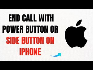 How to End Call with Power or Side Button on iPhone – Full Guide