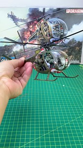 1/35 OH-6A Cayuse /w 04 crews, Vietnam war (Dragon Models) #probuiltmodel #oh6acayuse #scalemodel #plasticmodel #modelkit #helicopter #vietnamwar #pilot #crew #gunner #helicopter #dragonmodels #helicopterpilot #helicoptermodel #scalemodel #plasticmodel #militarymodel #dragonmodels | Pro Built Model