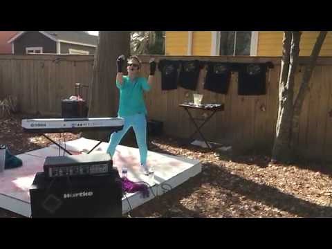 Valerie Sassyfras performs "Girls Night Out" at Confetti Kids Parade