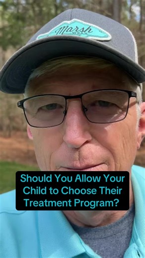 Should You Allow Your Child to Choose Their Treatment Program? #parenting #addiction #treatment #addictionrecovery #substanceusedisorder