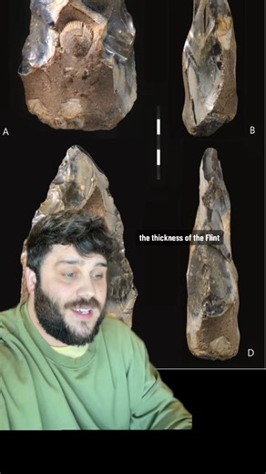 An ancient tool (ID Video 7299849350660902190) #LearnOnTikTok #stonetool #history #knapping #norfolk #handaxe #edutok #science #sciencetok #england #flint #archaeology #ancient #evolution #scienceteacher | Francisco Owens | Facebook