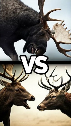 Epic Battle: Moose vs 10 Deadly Predators