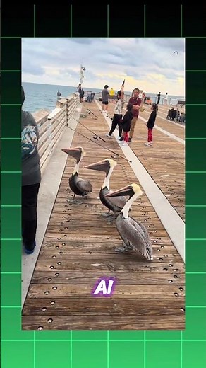 He caught the fish, but then he got caught in the net.